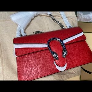 Gucci Dionysus Red Leather Mini bag Brand New $800